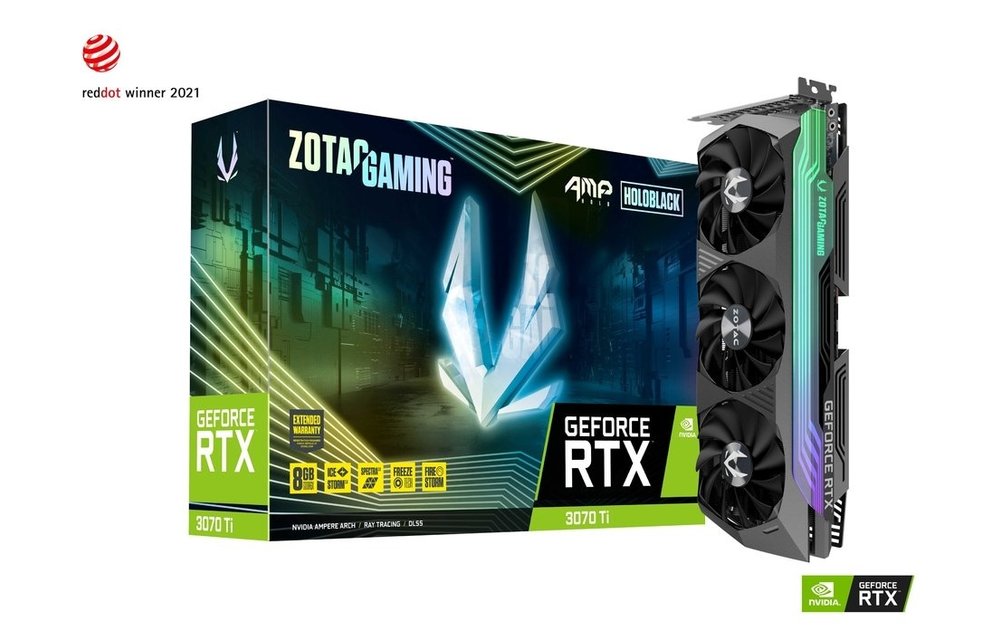 Zotac | Video Card ZOTAC GAMING GeForce RTX 3070 Ti AMP Holo ZT-A30710F-10P