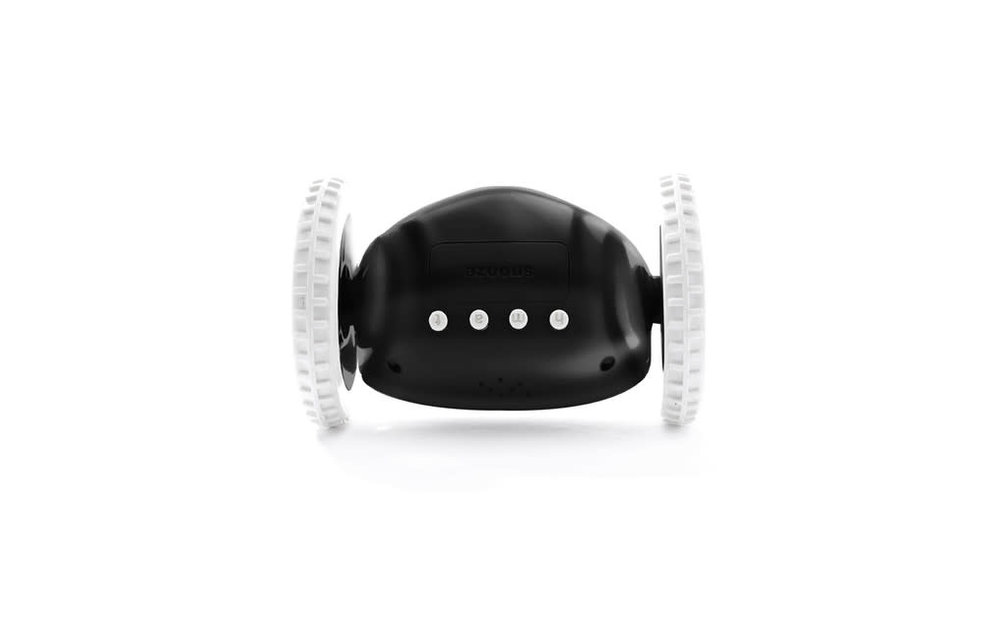 CLOCKY | Alarm Clock on Wheels for Heavy Sleepers Black 115-2149