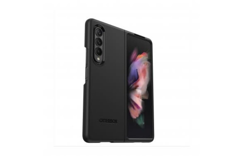Otterbox | Samsung Galaxy Z Fold3 5G Thin Flex Case - Black 15-09501