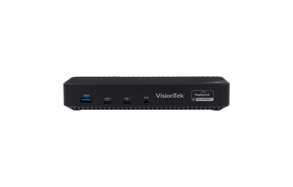 Visiontek | Triple Display 4K USB 3.0 & USB-C Docking Station with 100W PD VT7000