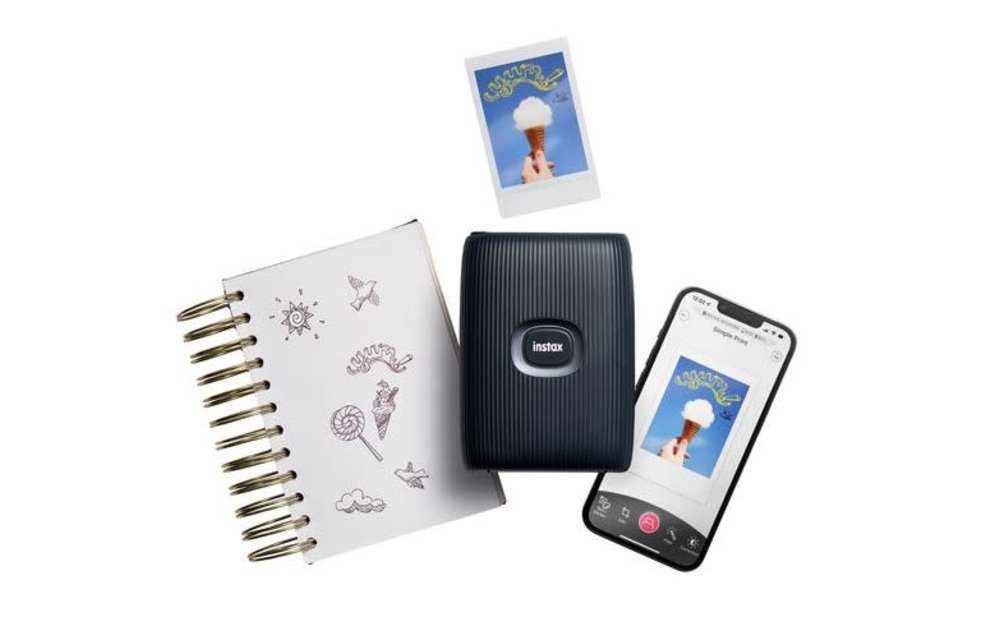 Fujifilm | Instax Mini Link Smartphone Printer - Space Blue | 600022534