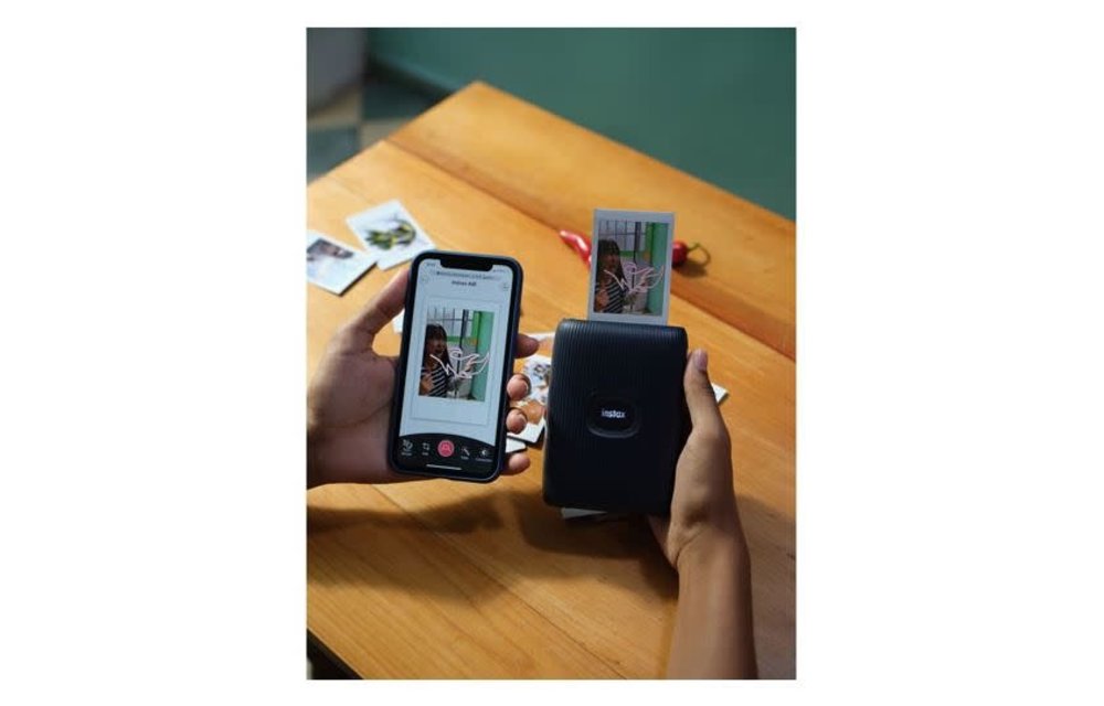 Fujifilm | Instax Mini Link Smartphone Printer - Space Blue | 600022534