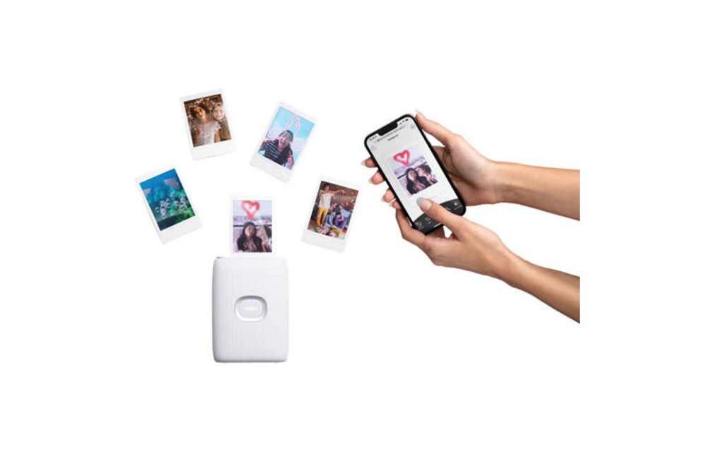 Fujifilm | Instax Mini Link 2 Smartphone Printer - Clay White | 600022532