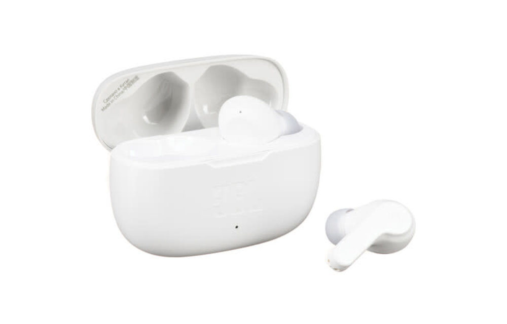 JBL | Vibe 200TWS In-Ear Sound Isolating Truly Wireless Headphones - White JBLV200TWSWHTAM