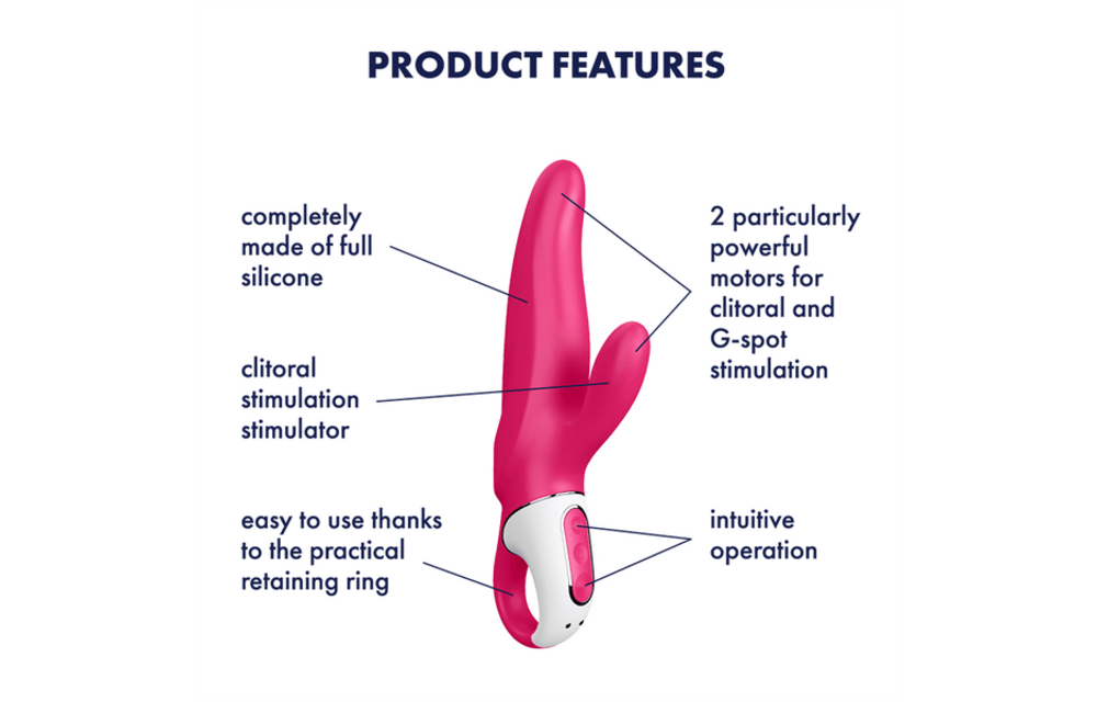 Sexual Wellness Satisfyer | Mr. Rabbit Pink Vibrator SF16471