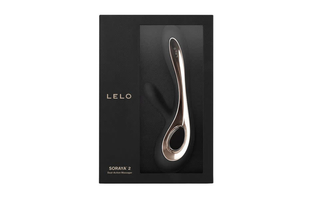 Sexual Wellness Lelo | Soraya 2 Rabbit Vibrator Black