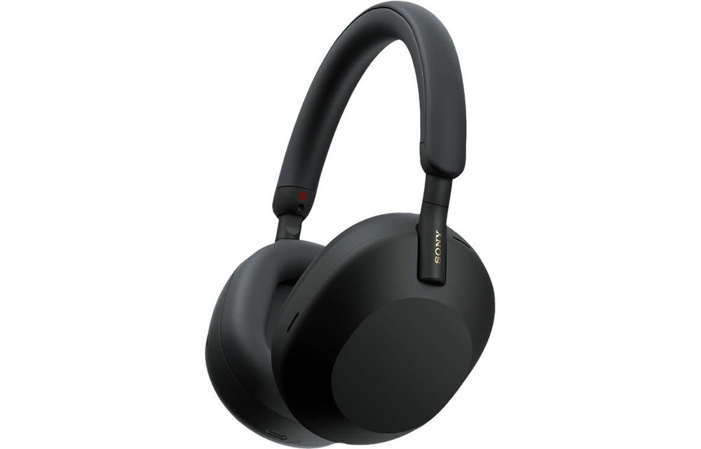 Sony | XM5 Over-Ear Noise Cancelling Bluetooth Headphones - Black WH1000XM5/B