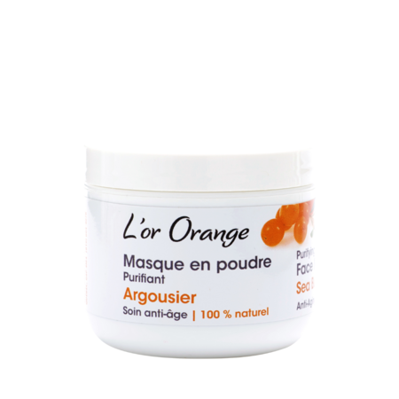 Masque en poudre argousier