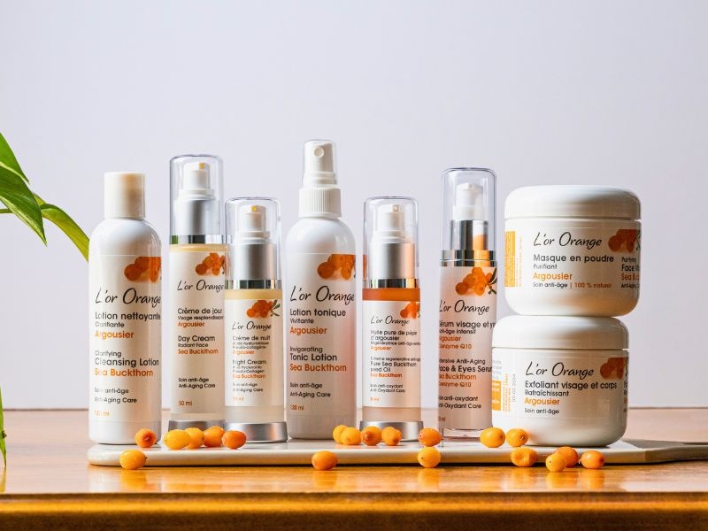 bienfaits de l’argousier pour la peau avec L’or Orange