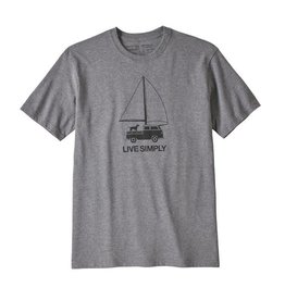 Patagonia M's Patagonia LIve Simply Wind Powered Responsibili-Tee