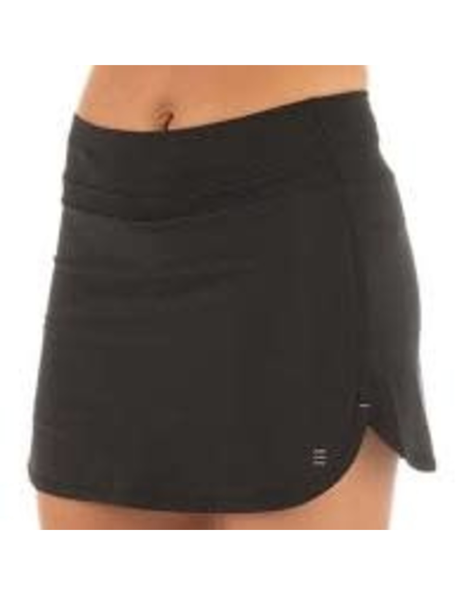 Free Fly Apparel Womens Bamboo-Lined Breeze Skort (Black)
