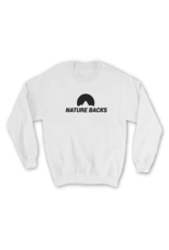 Nature Backs Crew Neck Sweatshirt Logo