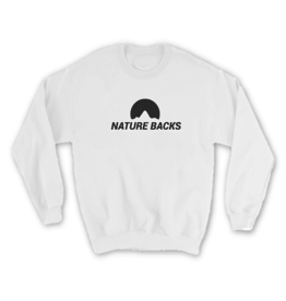 Nature Backs Crew Neck Sweatshirt Logo