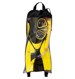 Thermotech Mesh Bag Snorkeling Set Fin Size (6-8)