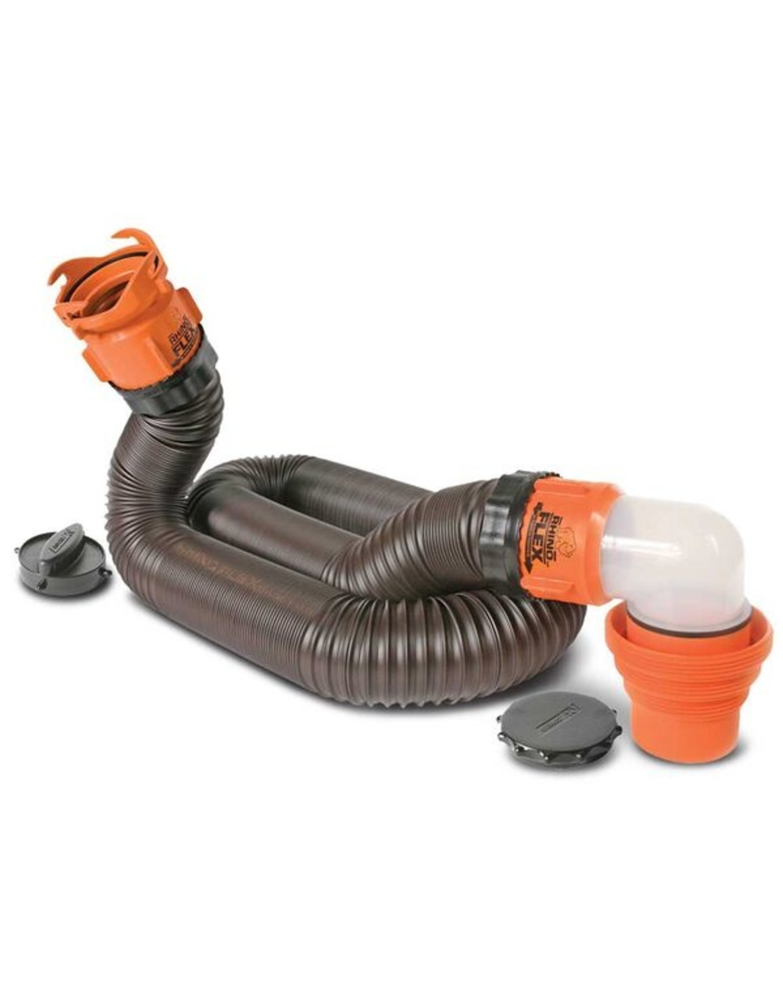 SEWER KIT RHINO FLEX 15' W/SWIVEL