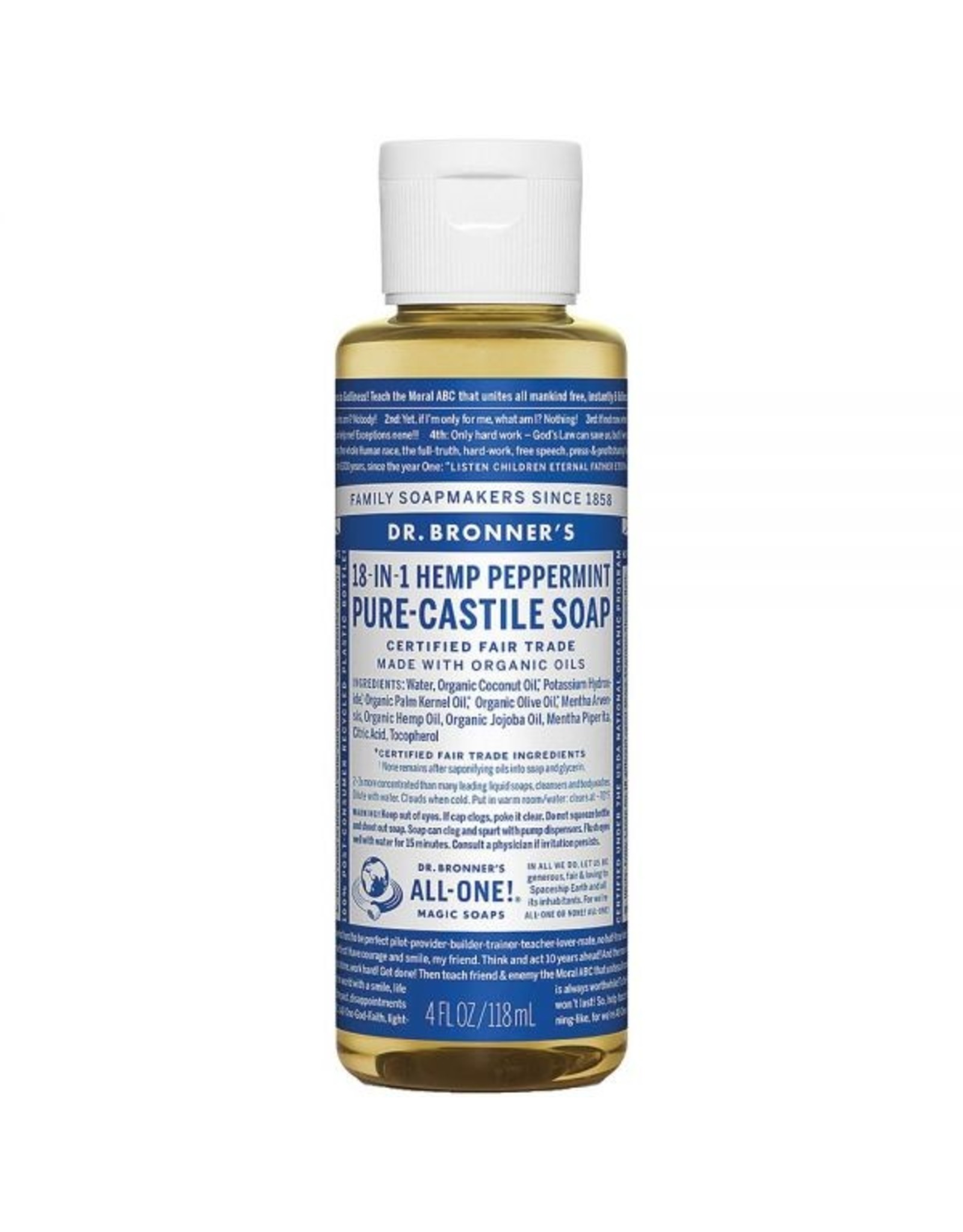 Dr. Bronner's Liquid Soap 4 oz.