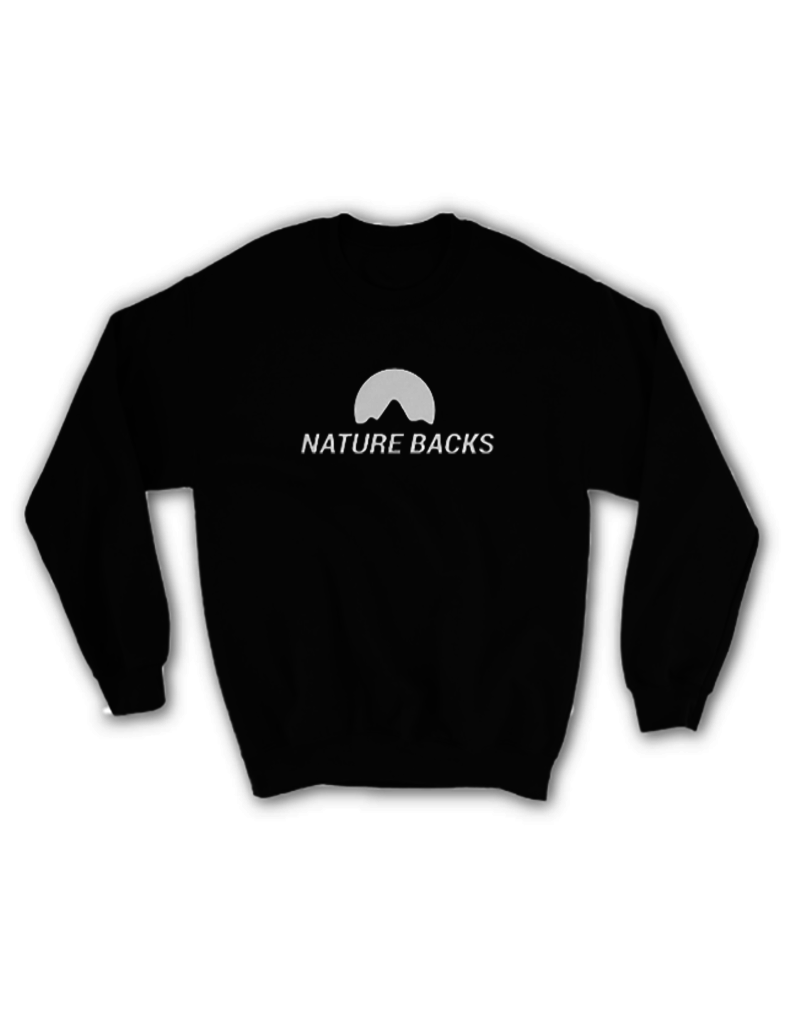 Nature Backs Crew Neck Sweatshirt Logo