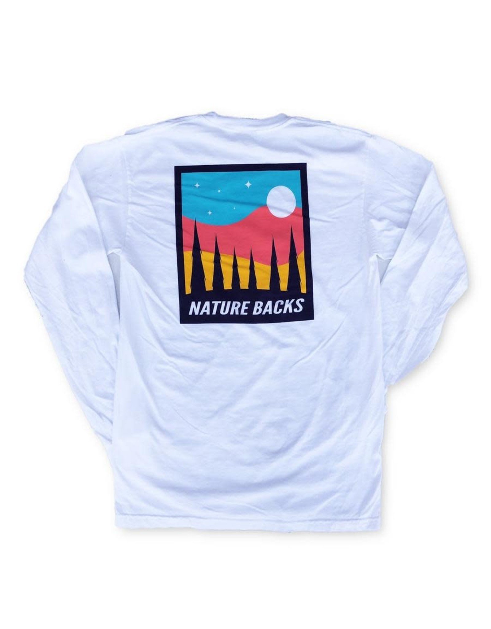 Nature Back L/S Moon T-Shirt