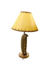 Rustic Canoe Lamp