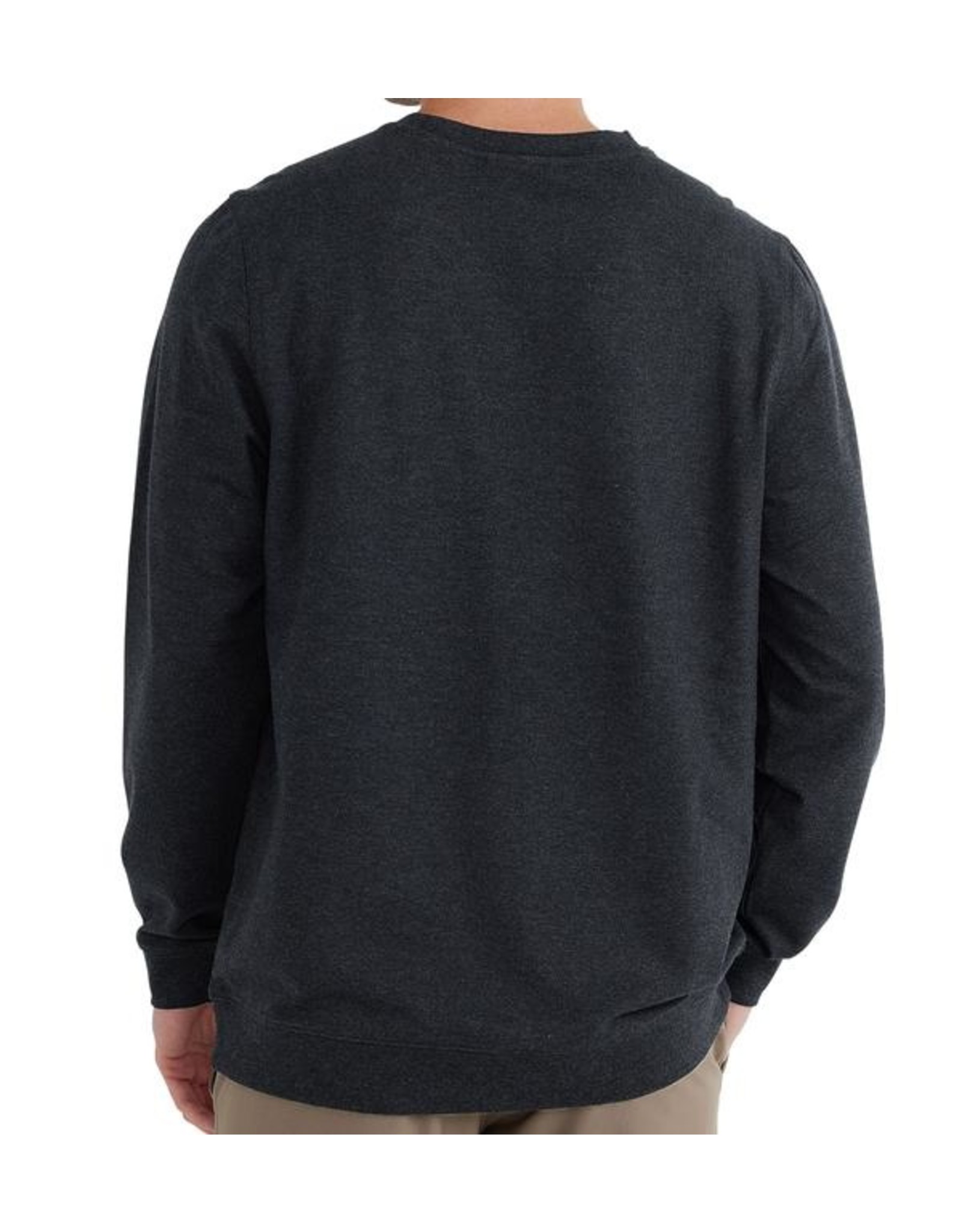 Free Fly Free Fly M's Bamboo Heritage Fleece Crew