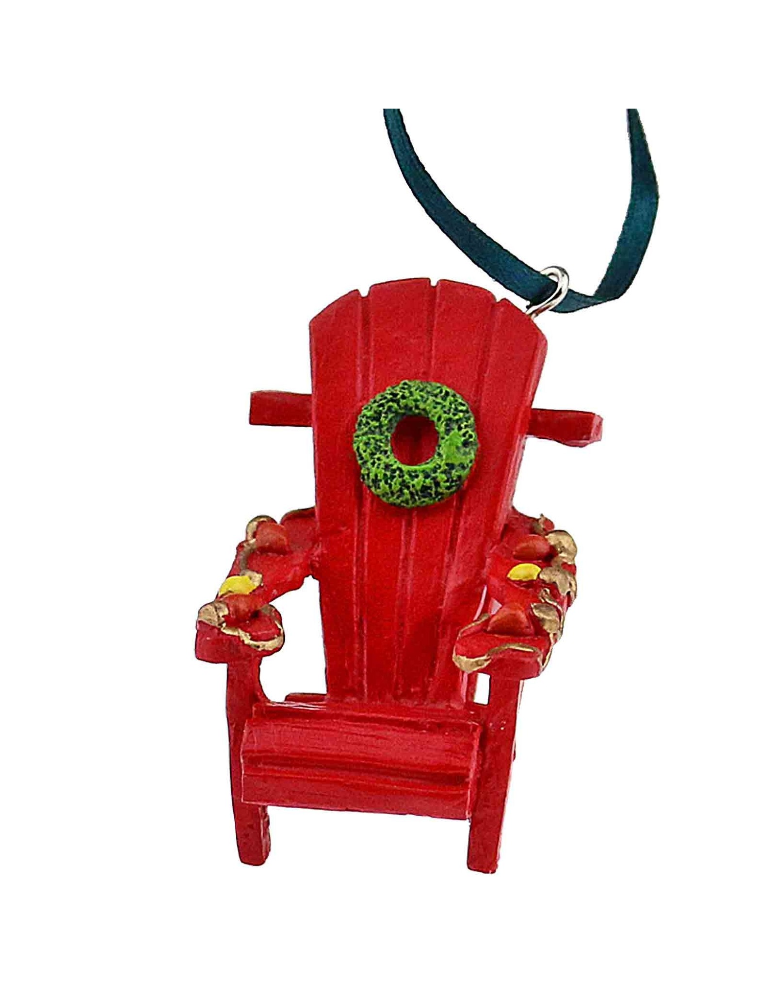 Adk Red Chair Ornament 6/Box single