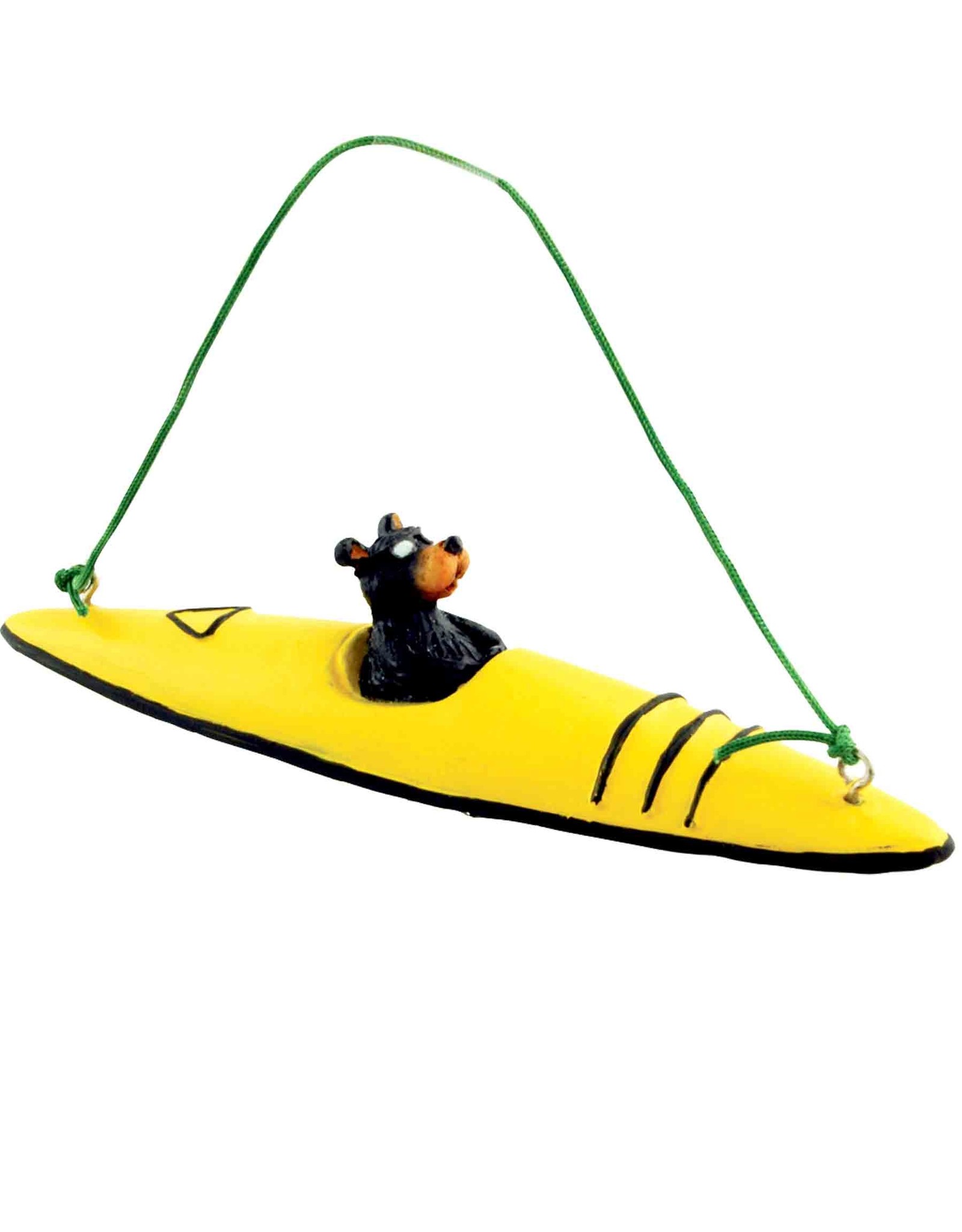 Willie Bear Kayaking Ornament 12/Box single