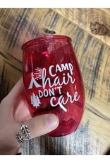 Wine Glass Camp Stemless Asst single