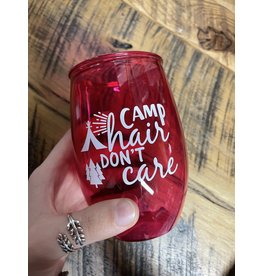 Wine Glass Camp Stemless Asst single