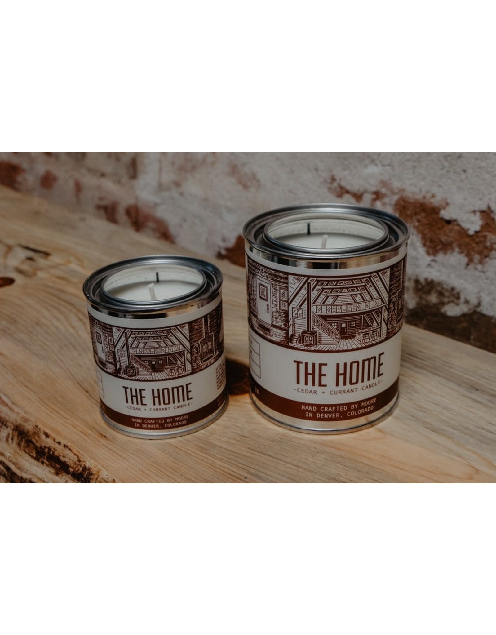 Moore - Soy Candle (1/2 Pint), The Home