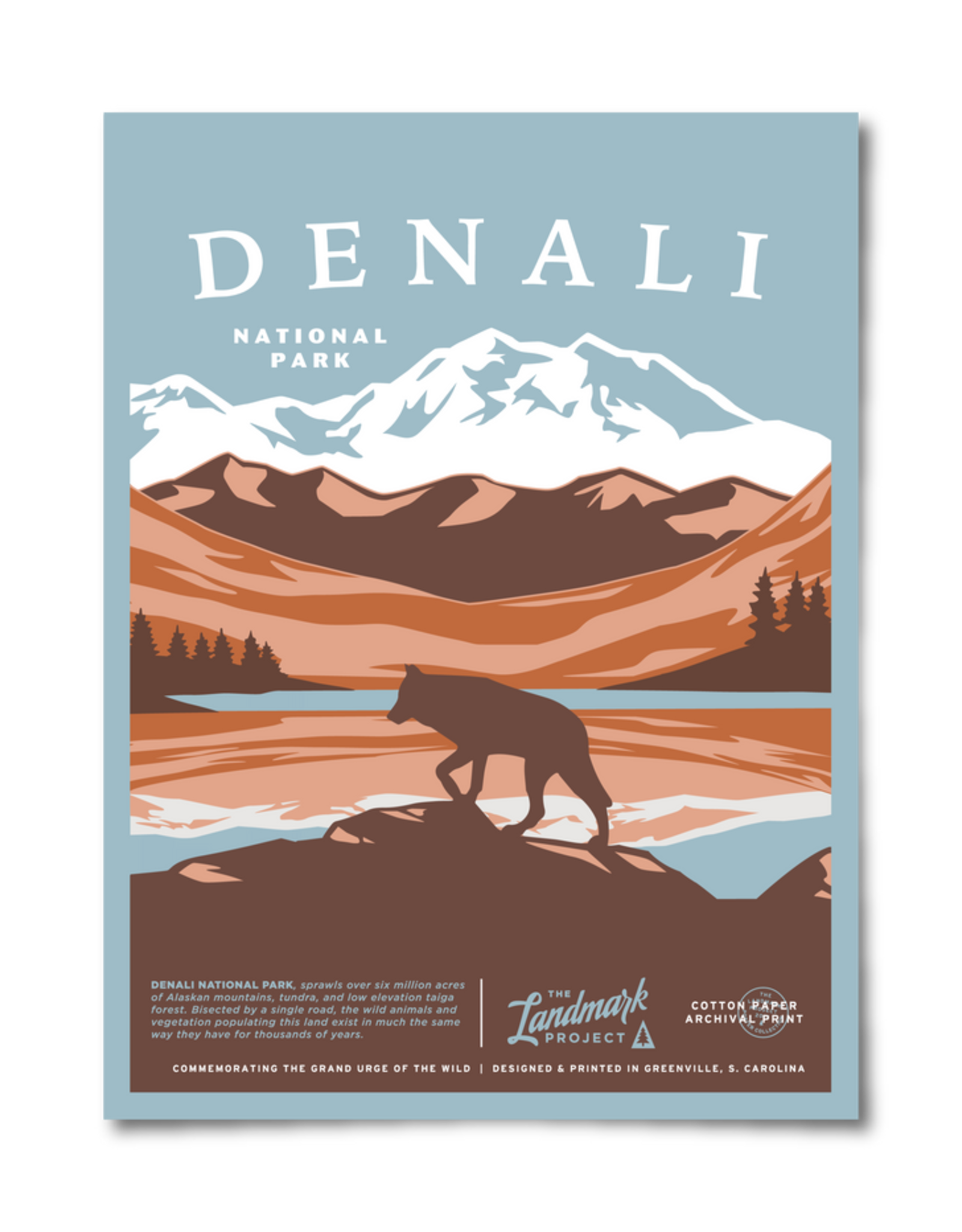The Landmark Project The Lankmark Project - Denali National Park Poster