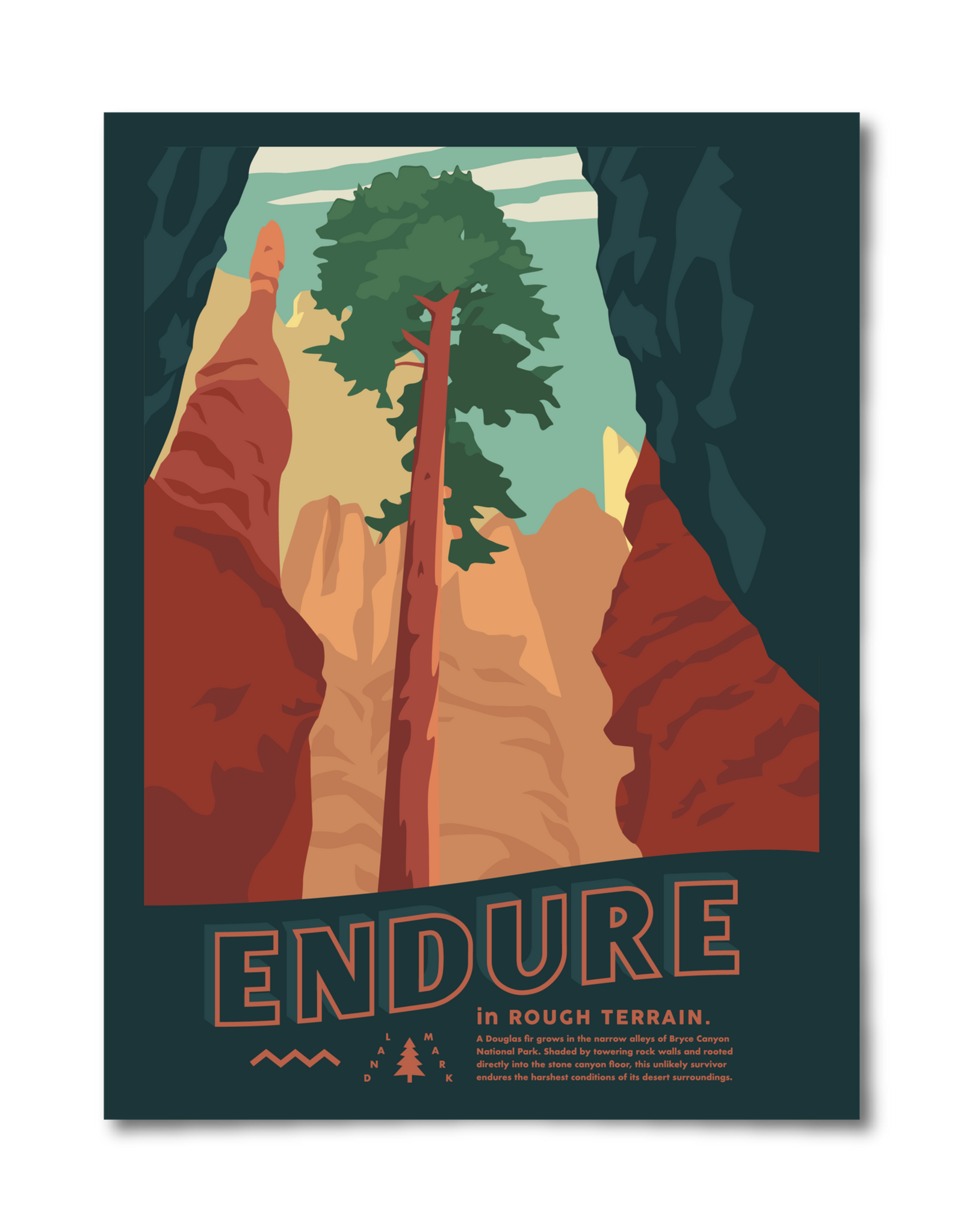 The Landmark Project The Landmark Project - Endure Rough Terrain Poster