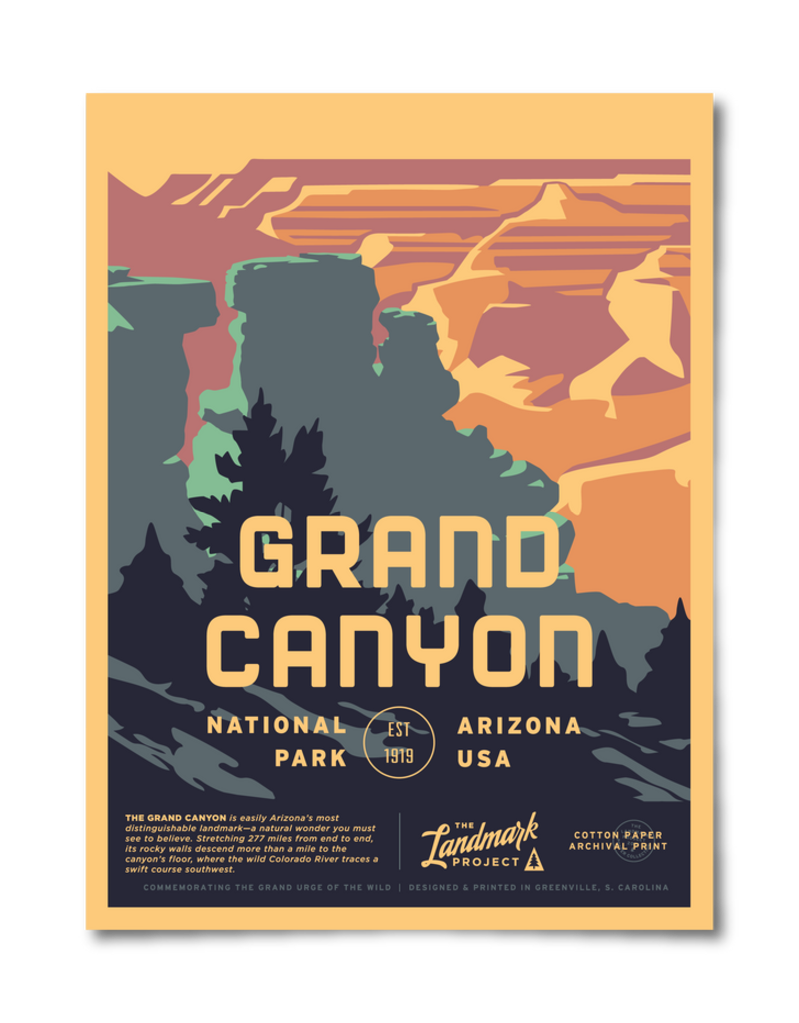 The Landmark Project The Landmark Project - Grand Canyon National Park Poster