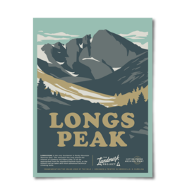 The Landmark Project The Landmark Project - Longs Peak Poster