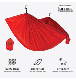 Grand Trunk GrandTruck TrunkTech Single Hammock Two-Tone Red/Navy