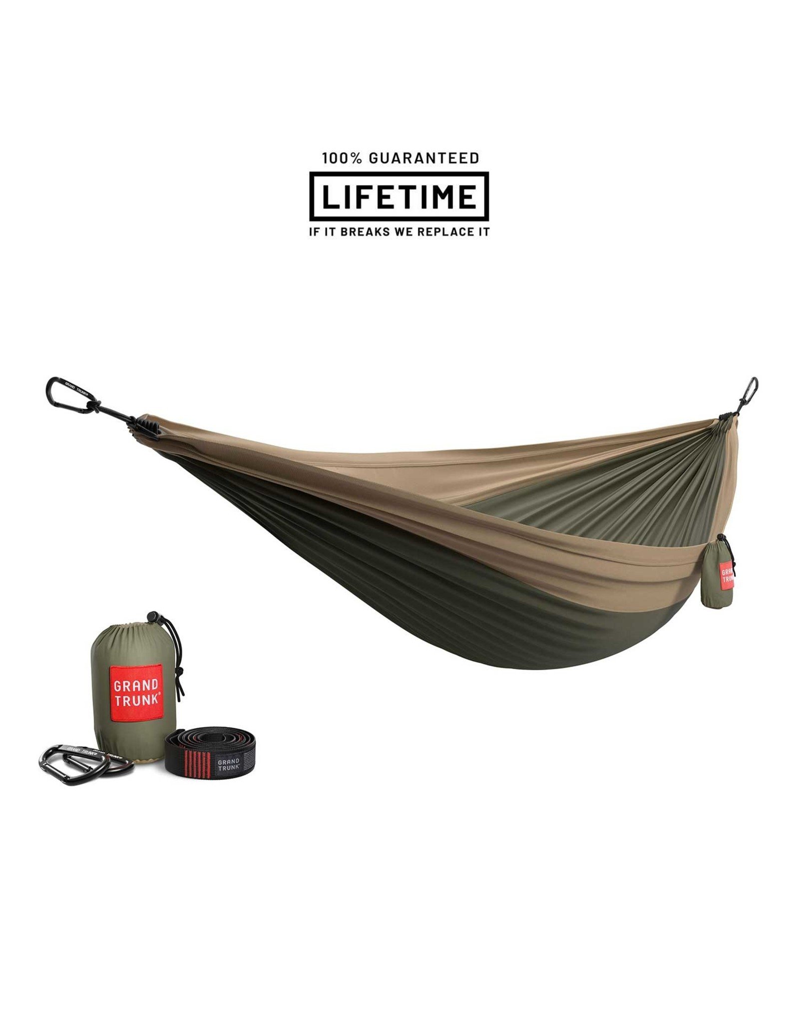 Grand Trunk Double Hammock with Strap