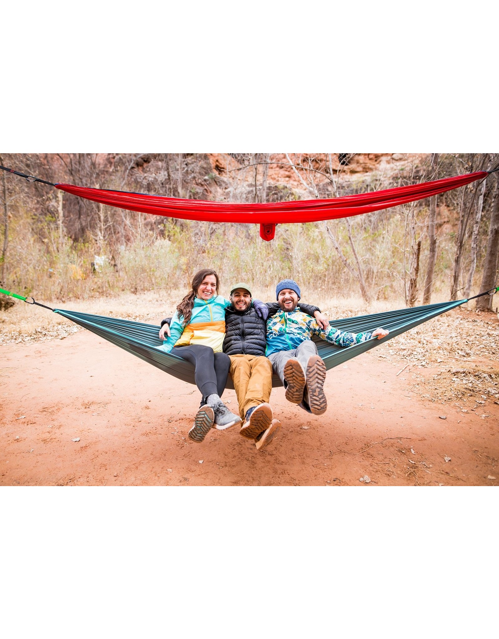 Grand Trunk GrandTrunk TrunkTech Single Hammock Navy/Green