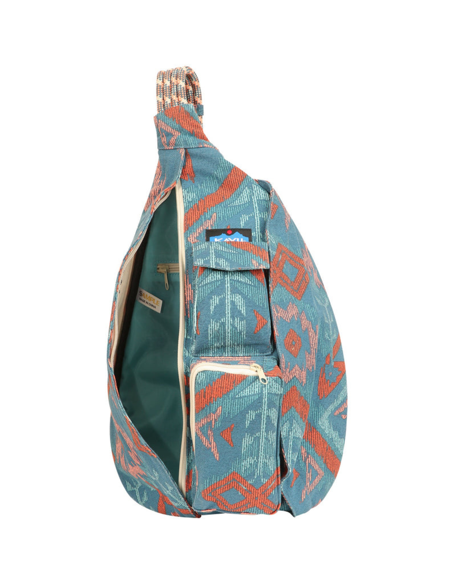 Kavu Kavu Organic Rope Bag - Sierra Ikat