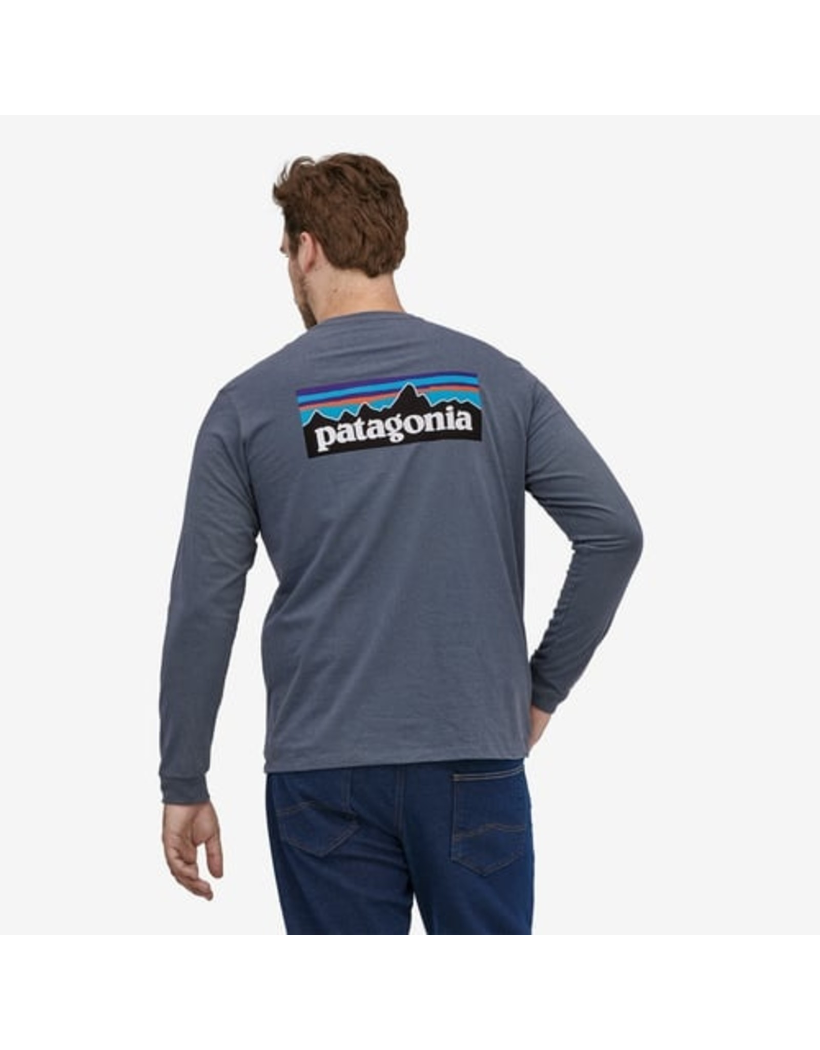 Patagonia Patagonia M's Long-Sleeved P-6 Logo Responsibili-Tee