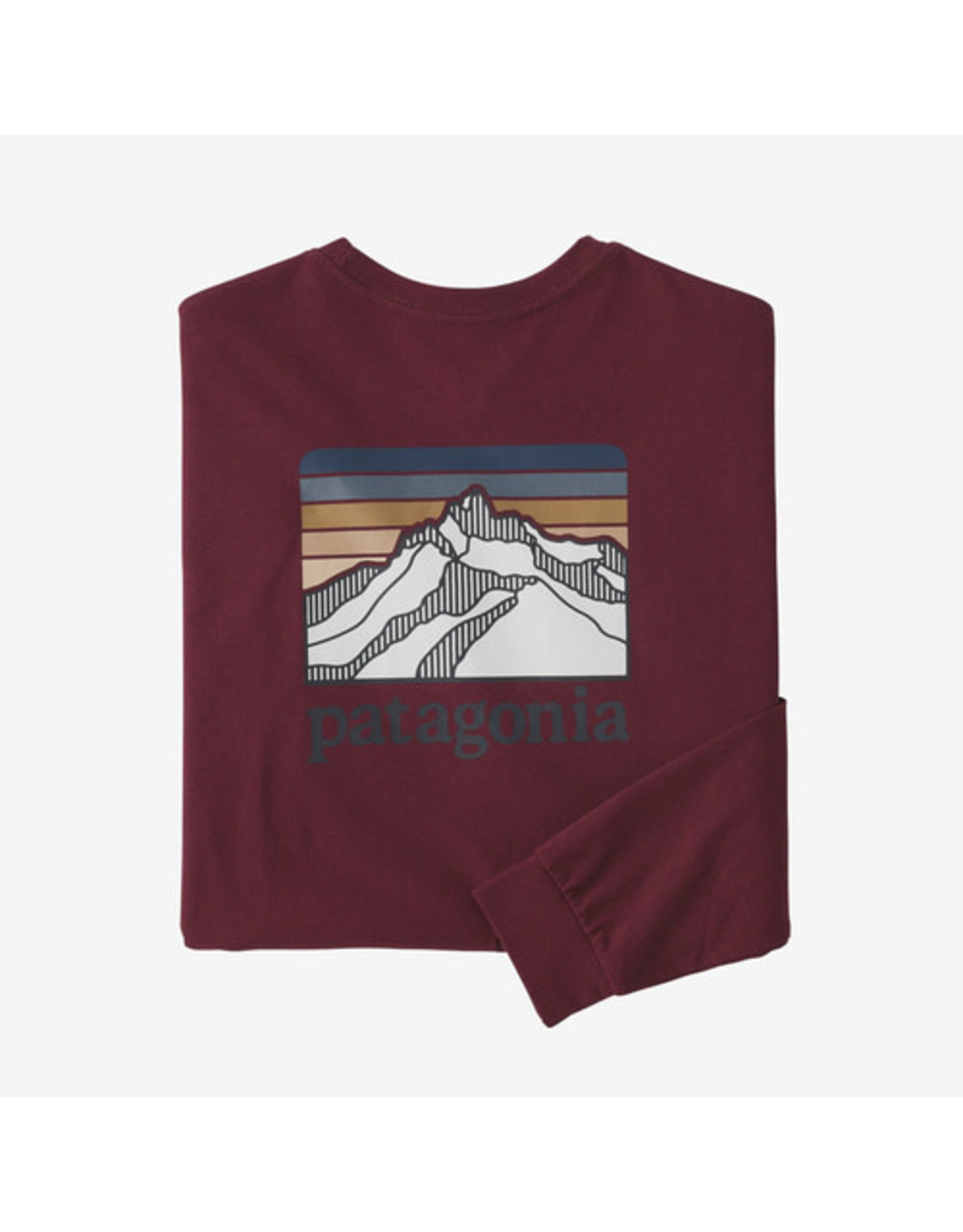 Patagonia M's Long-Sleeved Line Logo Ridge Responsibili-Tee