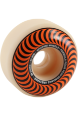 Wheels -SF F4 99a CLASSIC SWIRL 53mm WHT W/ORANGE-4pak