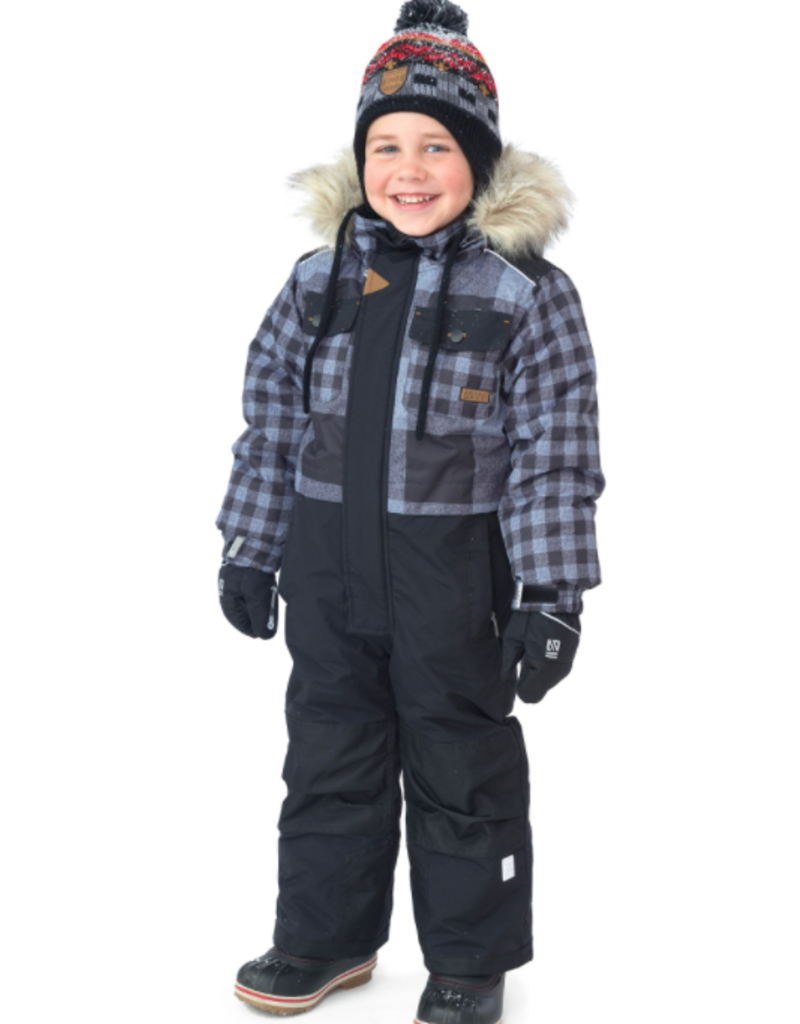 Nano Noruk Insulated One-Piece Checked Snowsuit (T)