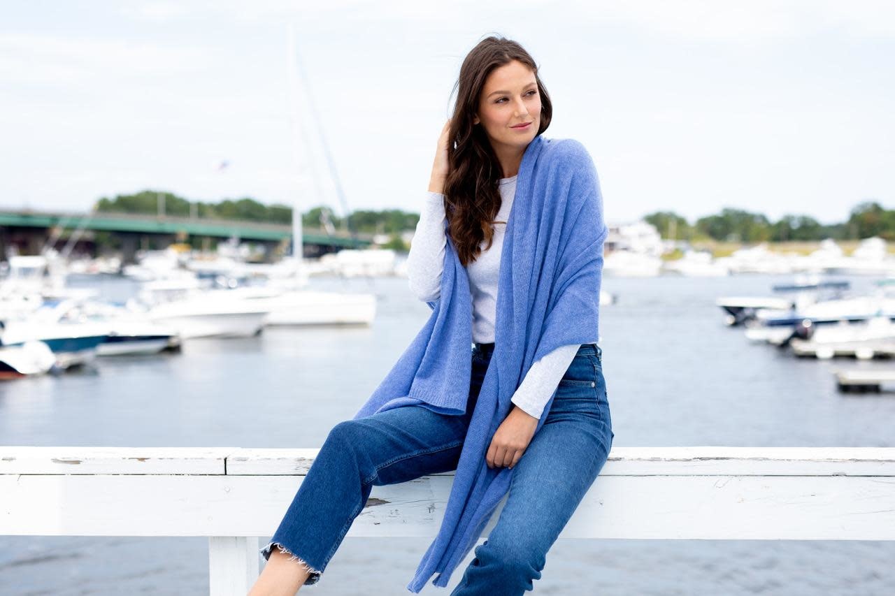 claudia nichole cashmere travel wrap