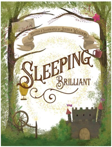 All Write Here Sleeping Brilliant - by Jessica Williams