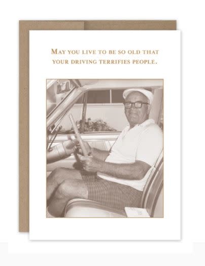 Shannon Martin Design SM Card - Driving Terrifies People (698)