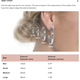 Hillberg & Berk H&B - Holiday Sparkle Reversible Hoop Earrings - Small