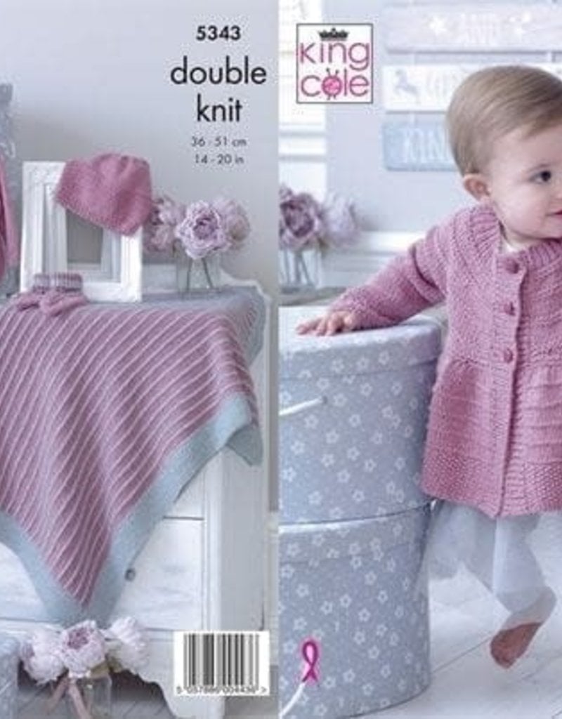 King Cole Finesse DK Cotton Silk Patterns