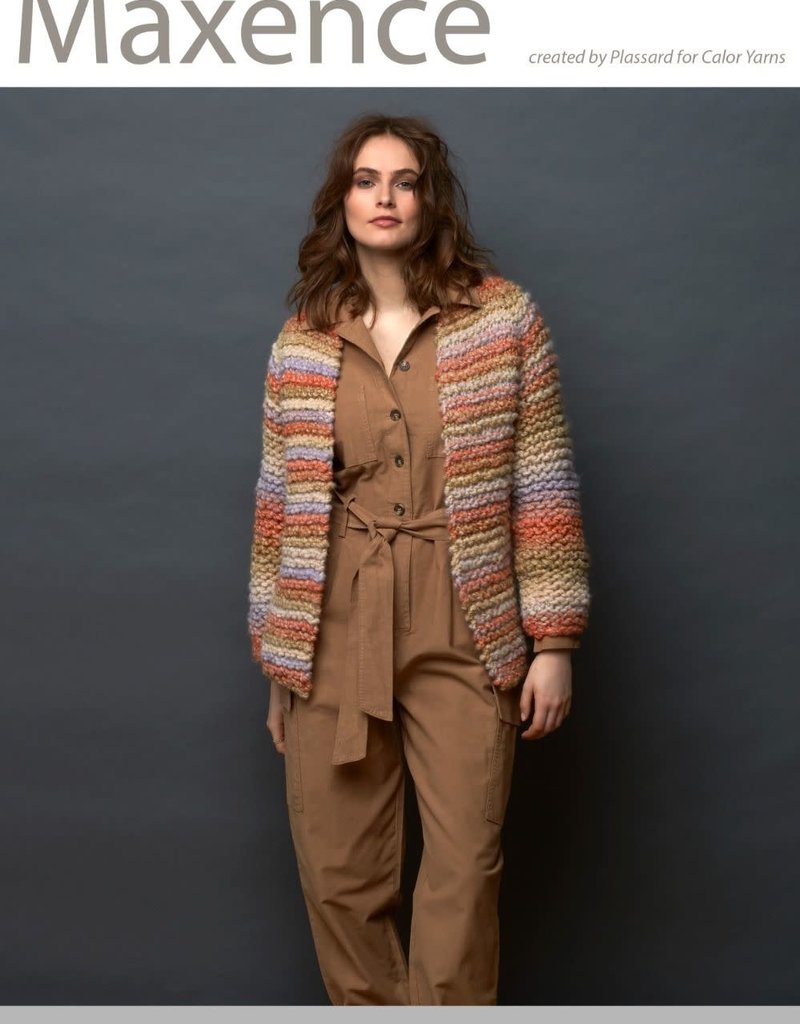 Calor Yarns Maxence Jacket Knitting Pattern
