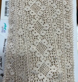Natural Cotton Lace - 7cm Wide