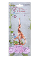 Heirloom Embroidery Scissors - Rose Gold - Stork