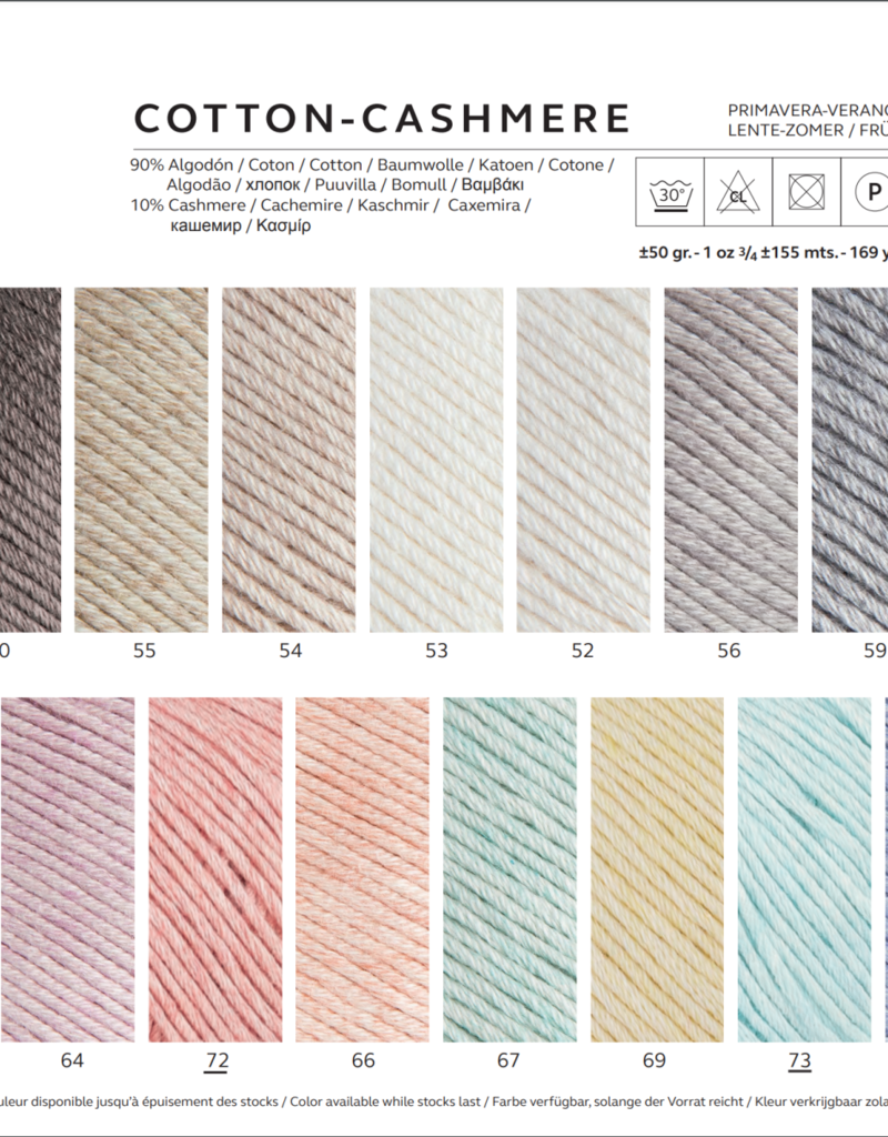 Katia Cotton Cashmere 5ply